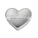 3.5"white Color Heart Shaped Personalized Bakeware Ceramic thumbnail-1