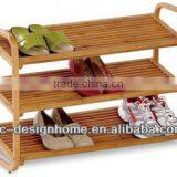 WOODEN SHOES RACK X 3 thumbnail-1
