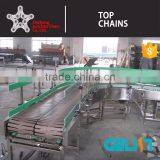 882TAB Plastic Plate Conveyor Belt for Bottles thumbnail-6