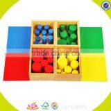 2017 New Design Preschool Geometry Blocks Wooden Montessori Toys for Toddlers W12F022 thumbnail-3