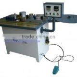 All-automatic Linear Edge Banding Machine SHF-220AI With Mini Radius of Banding 20mm and Speed Adjustment Simens Transducer