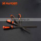 Professional 6" Triangular Second Cut File With Soft Handle thumbnail-3