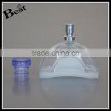 100ml China Best Sale Spray Glass Bottle Perfume Half Round Thick Bottom Bottle Glass With Silver Metal Pump Spray thumbnail-3