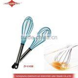 Food Grade Silicone Coated Wires Egg Whisk With Stainless Steel Handle thumbnail-1