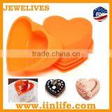 Christmas Gift Baking Tools Silicone Heart Shape Pan thumbnail-1