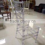 New Design Model Transparent Swivel Crystal Chiavari Chair Made by Resin thumbnail-6