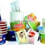 Diposable Paper Packaging Cups and Bowls for Frozen Yogurt thumbnail-1