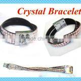 Fashion Resin Crystal Bangle Bracelet thumbnail-1