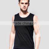 Wholesale Gym Fitness Plain Tank Top Dry Fit Custom Singlet Vest Men thumbnail-4