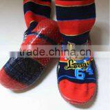 Rubber soft sole baby shoe sock