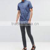 MGOO Wholesale Manufacturer Color Combination Polo Shirts Custom Made Logos Shirts Striped thumbnail-5