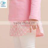 Winter Girls Short Pants And Legging Pices Jacquard Woolen Long Pant With Frill thumbnail-4