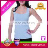 95% Cotton 5% Spandex Tank Top,women Yoga Stringer Tank Top thumbnail-4