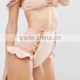 Runwaylover HOT SALE BLUSH SEXY RETRO BIKINI SET thumbnail-3