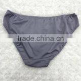 Young Ladies Stylish Soft Cup Lace Gray Sexy Women Bra Panty Sets thumbnail-3