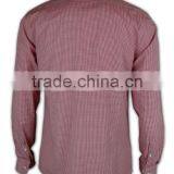100% Cotton Design China Made Red Long Sleeve Men Fashion Designer Shirts thumbnail-3