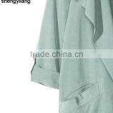 Wholesale Women Casual Jacket Custom High Quality Jacket in a Lyocell Blend thumbnail-6