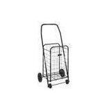 Folding Rolling Supermarket Shopping Carts, Grocery Cart Collapsible Shopping Cart 4 Wheel thumbnail-1