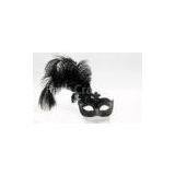 Colombina White Feather Masquerade Masks 12