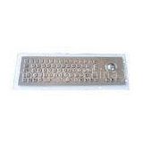 Water resistant PS2 , USB  Industrial Keyboard With Trackball numberic keypad and Fn keys