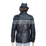 DOUBLE PRESS OFFICER LEATHER COAT SHEEP LEATHER thumbnail-4