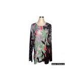 Sell Ladies' Printed Sweater