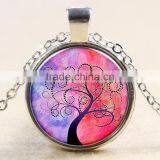 XP-TGN-LT-153 Hot Sale Time Antique Gemstone Gem Mandala Dome Cabochon Necklace For Gift Women Men Child thumbnail-2