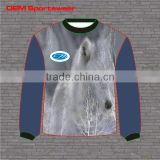 Colorful crew neck sublimation printing fleece sweatshirt