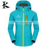 Womens High Quality Cheap Windbreaker Waterproof Softshell Jacket thumbnail-1