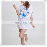 Ladies' Eco Yarn Dye Bamboo Fabric Cover-up Sleepwear Designed Printing thumbnail-4