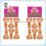 Hen Party Girls Night Do Blowing Plastic Fancy Fun Willy Whistles HPC-0919