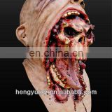 Hot-selling awesome Halloween Devil Ghost Latex Scary Mask horror Props Rubber Zombie Mask