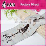 Wholesale 6.8cm Embroidered Trims Customized Woven Jacquard Ribbon Trim Floral thumbnail-2