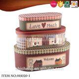 Christmas Decorations Printed Paper Cardboard Gift Box With Lid