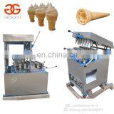 Commercial Ice Cream Snow Cone Making Production Line Price Pizza Cone Maker Machine