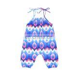 Body Halter Tie Dye Bodysuit Jumpsuit Kids Romper thumbnail-6