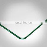 Modern Design Square Solid Dining Table Tempered Glass Table Top With Round Corner Price thumbnail-3