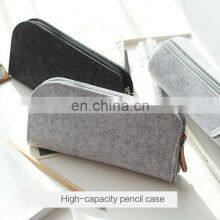 Minimalist Felt Pencil Bag Fabric Pencil Case Pencil Box School Supplies Office Supplies thumbnail-1