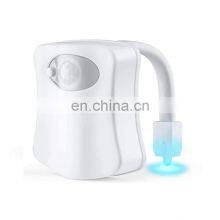 8 Color/16 Color Toilet Light LED Human Body Induction Night Light Toilet Cover Hanging Night Light