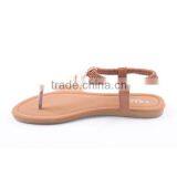 Shiny Upper Material Sequined Wholesale Ladies Sandals Factory Made in China thumbnail-4