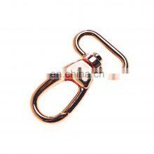 Wholesale 2021 Newest Rainbow Color Metal Keychain Custom Snap Hook Buckle Pet Buckle Carabiner Hook thumbnail-3