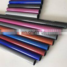 Hot Sale Colorful Carbon Fiber Tube, 3K Woven Carbon Fiber Tube thumbnail-4