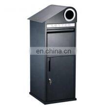 Postal Secure Waterproof Outdoor Top Opening Standalone Courier Parcel Delivery Box With Anti Theft Lock thumbnail-2