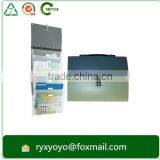 2016 Foldable pp Plastic Multiple Pockets Hanging File Folder With Hook and Loop Quality Choice thumbnail-6