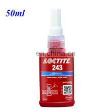 New 50ml Threadlocker Loctiter 222 242 Screw Glue 243 Anti-loose Tight Sealing Adhesive Thread Fastening Glue thumbnail-4