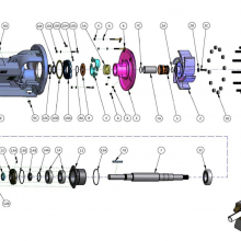 Pump Impeller for Mission Magnum 2500 Supreme Centrifugal Pump 6x5x14 Impellers for Sand Pump Spare Parts thumbnail-3