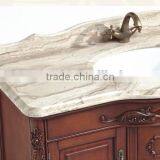 European Style Classic Bathroom Cabinet, Bathroom Corner Vanity Cabinet thumbnail-3