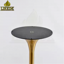 Hot Sale Brushed Gold SS304 Stainless Steel Table Base Elegant Furniture Legs for Bar Tables thumbnail-4