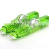 Individually wrapped green correction tape size 4.2*6m material plastic safety and friendly environment suitable office&school