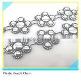 Sew on Trimming Square Pyramid Silver Plastic Material 10 Yards Package thumbnail-5